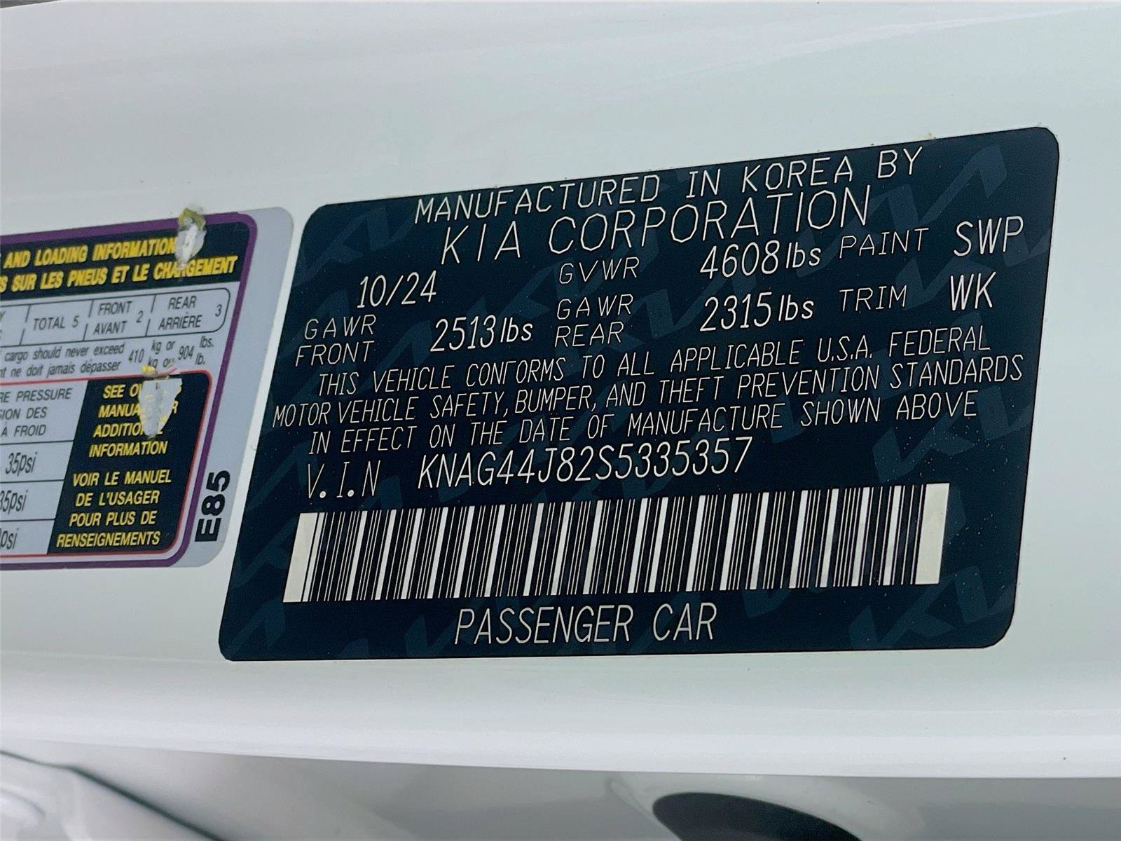 Certified 2025 Kia K5 GT FWD image 37
