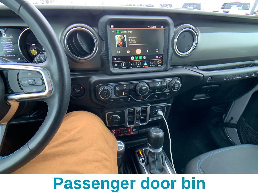 Used 2023 Jeep Wrangler Unlimited Rubicon 4xe w/ Cold Weather Group image 19