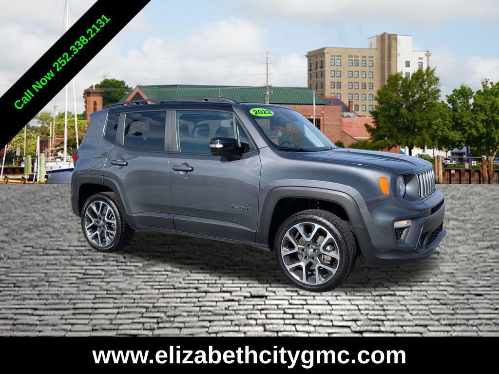 Used 2022 Jeep Renegade Limited w/ Sun, Sound & Wheels Group