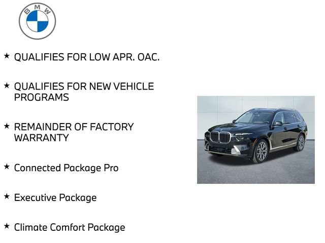 Used 2026 BMW X7 xDrive40i w/ Executive Package AWD/4WD image 8