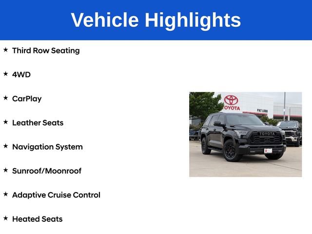 Certified 2024 Toyota Sequoia TRD Pro AWD/4WD image 5