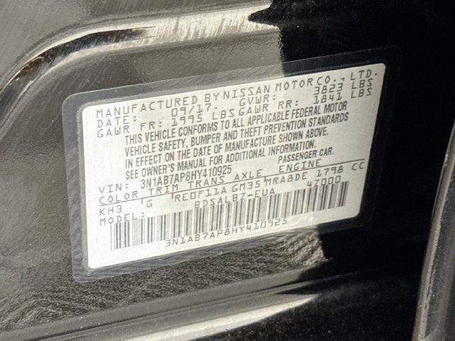 Used 2017 Nissan Sentra S FWD image 35
