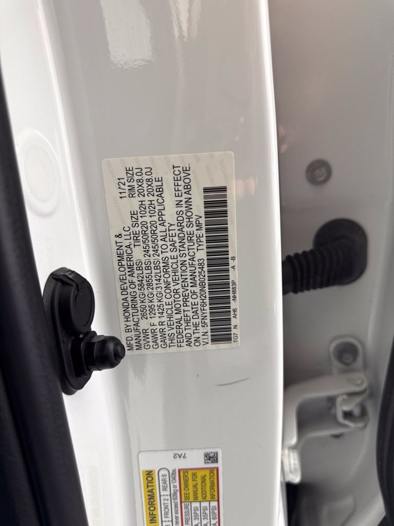 Certified 2022 Honda Pilot Special Edition image 19