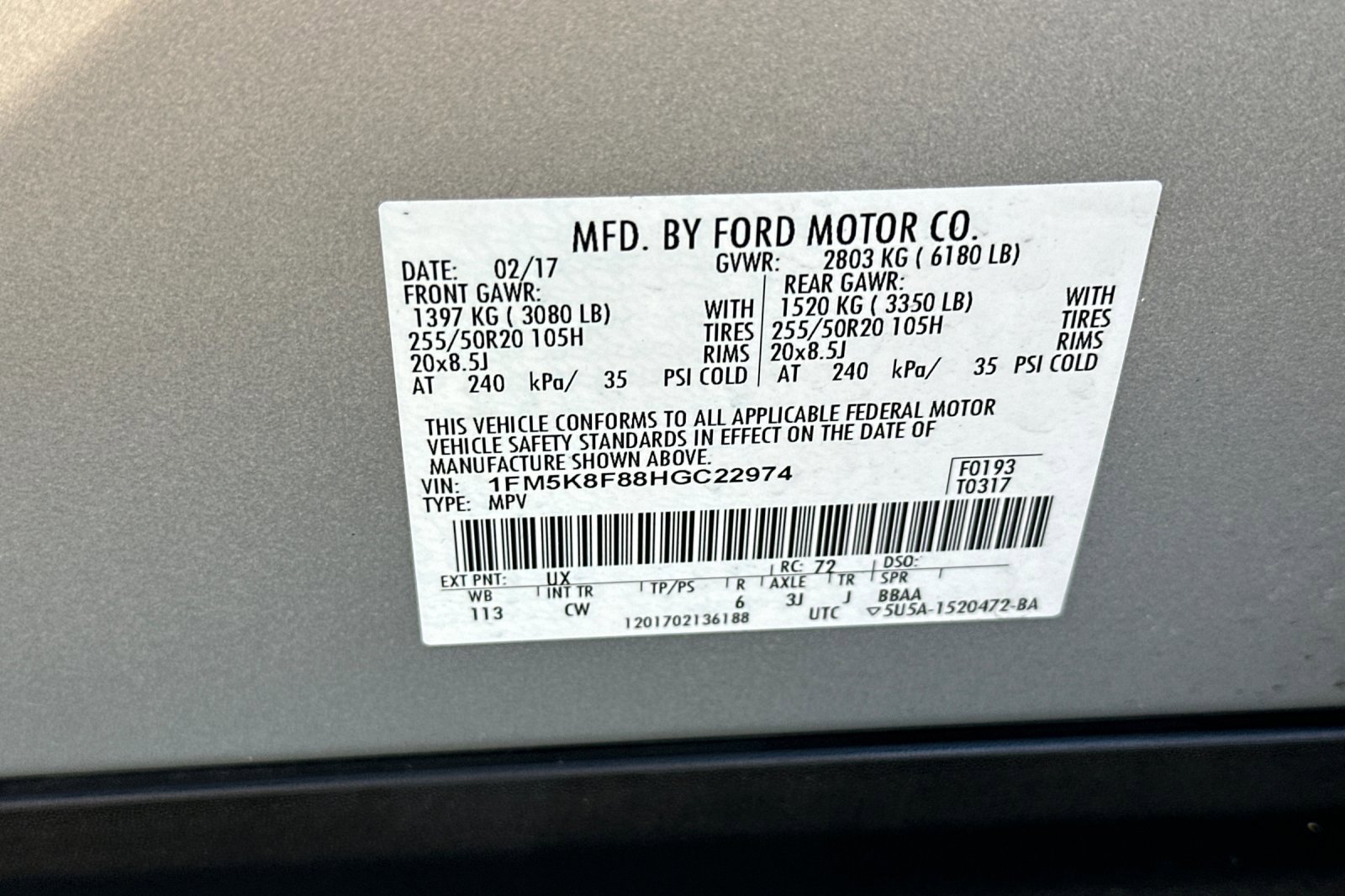 Used 2017 Ford Explorer Limited image 32