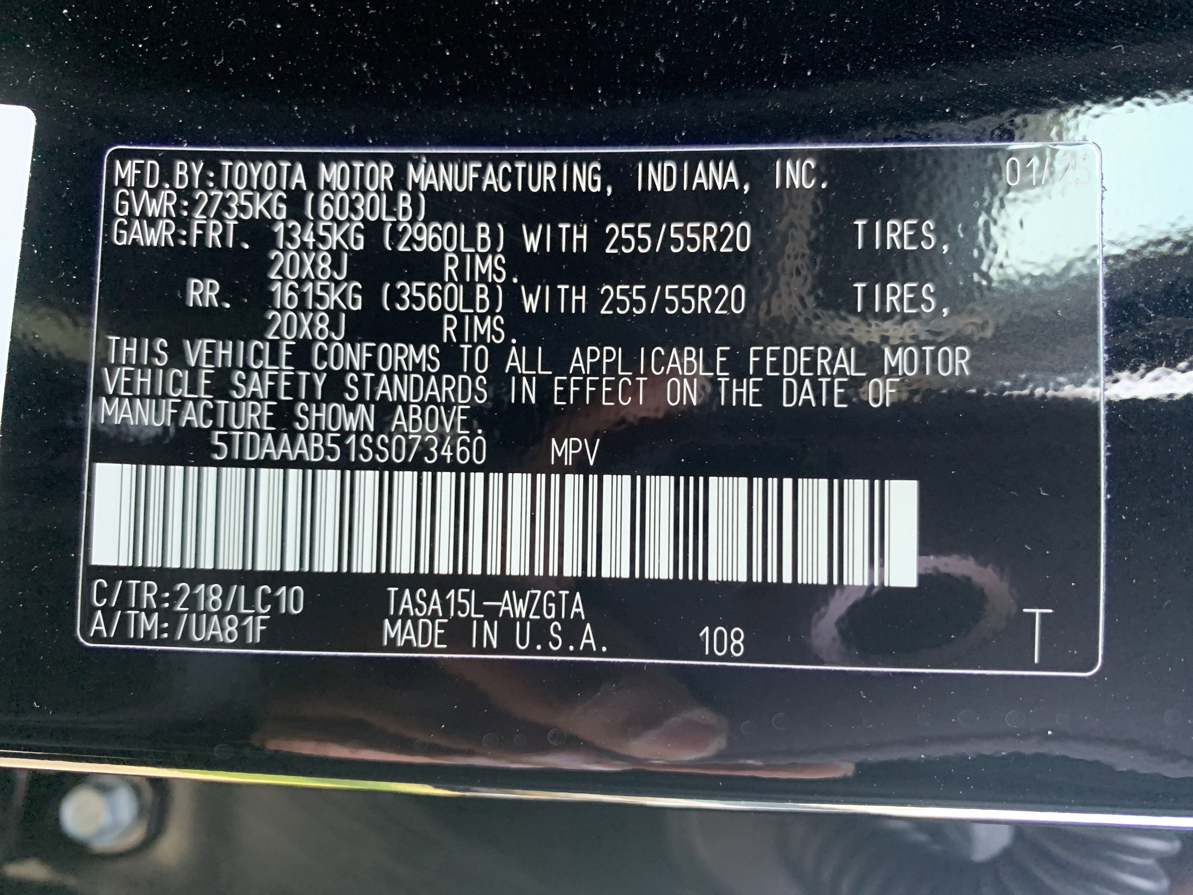 Used 2025 Toyota Grand Highlander AWD image 36