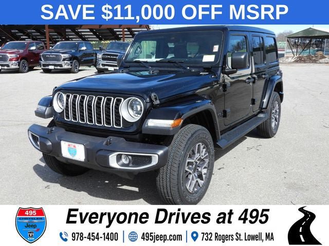 New 2025 Jeep Wrangler Unlimited Sahara w/ Technology Group