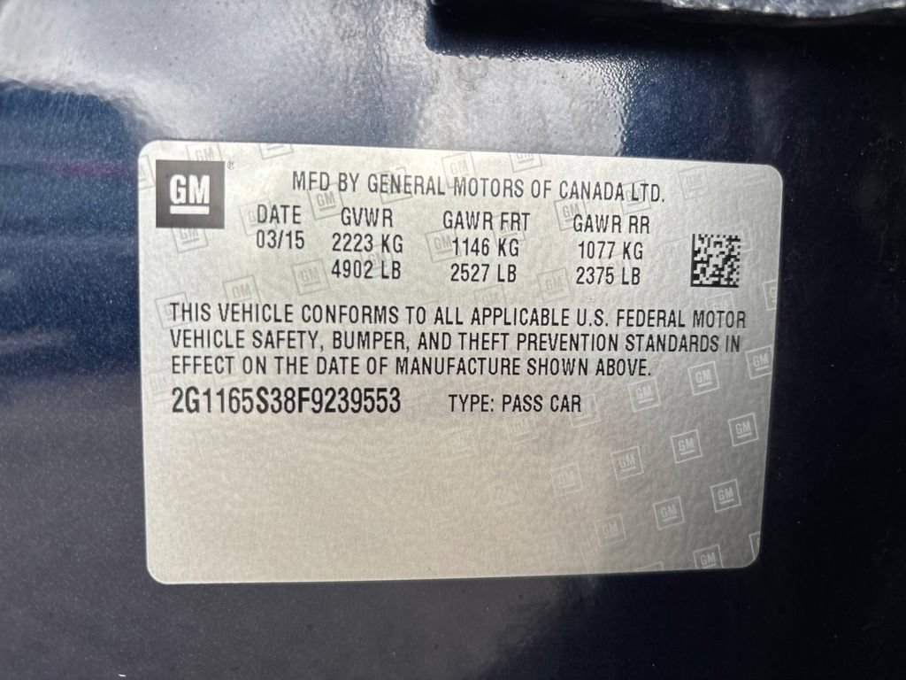 Used 2015 Chevrolet Impala LTZ FWD image 10