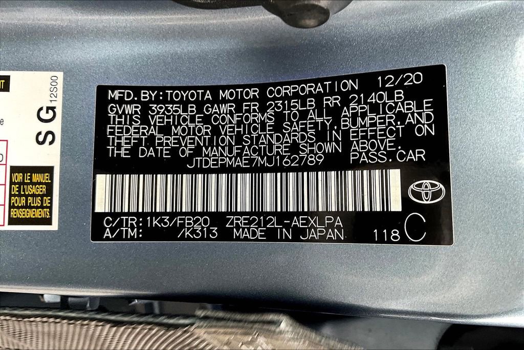 Used 2021 Toyota Corolla LE FWD image 33