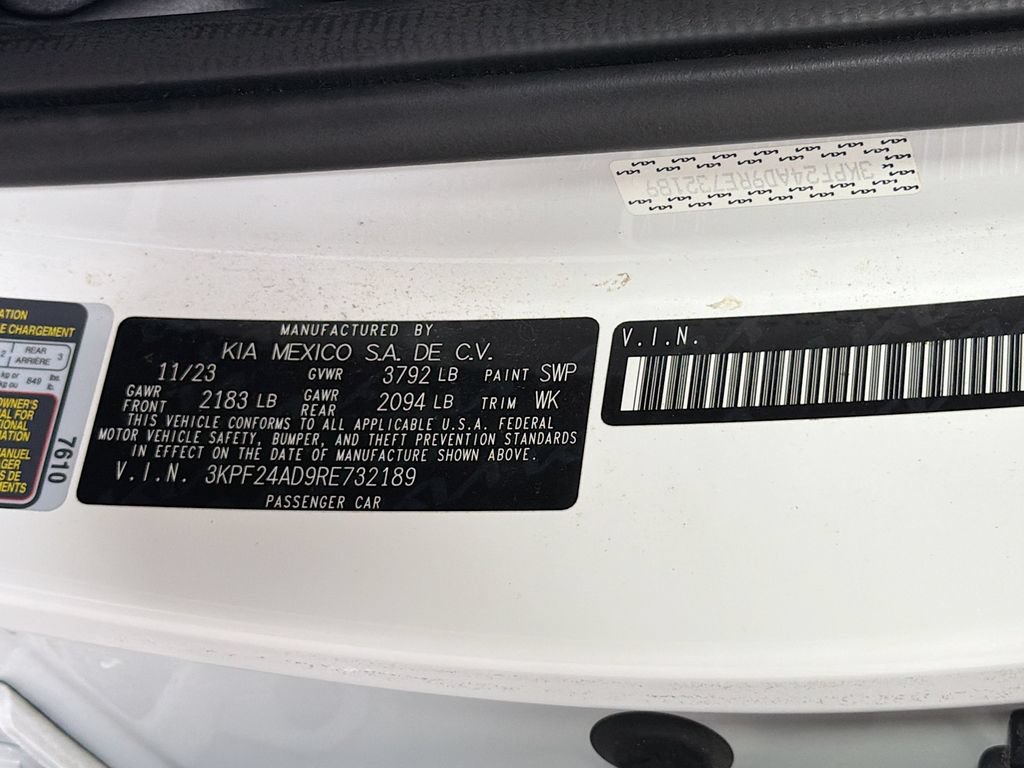 Used 2024 Kia Forte LXS FWD image 30