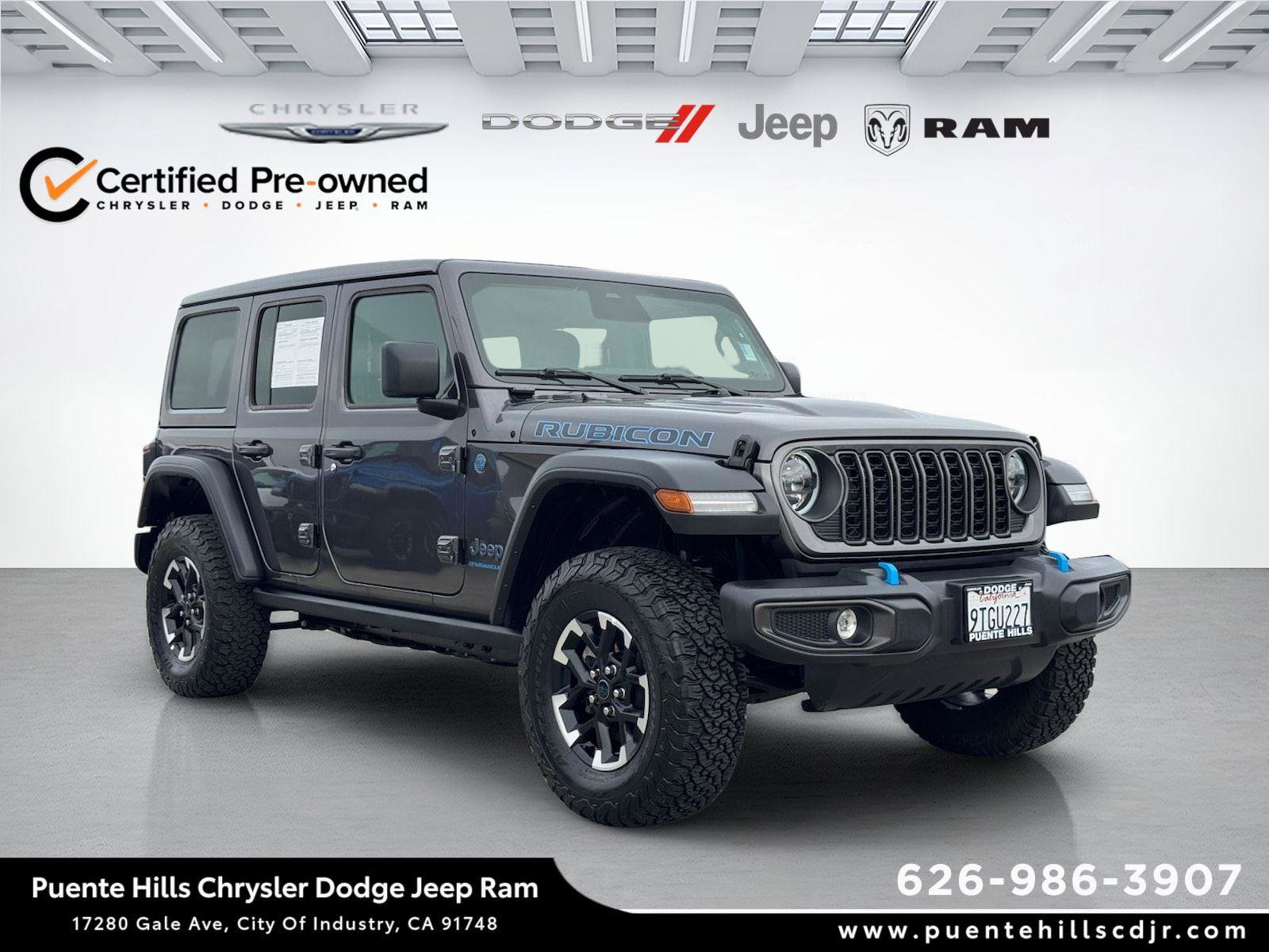Certified 2025 Jeep Wrangler Unlimited Rubicon 4xe w/ Convenience Group video 1