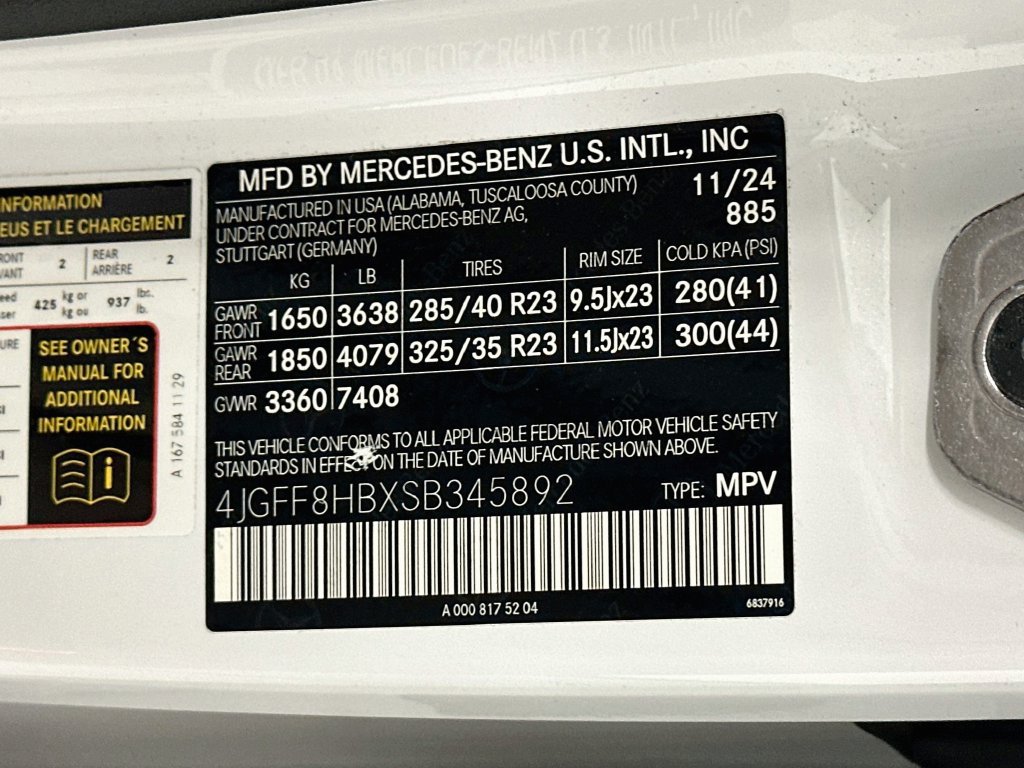 Used 2025 Mercedes-Benz Maybach GLS 600 4MATIC image 36