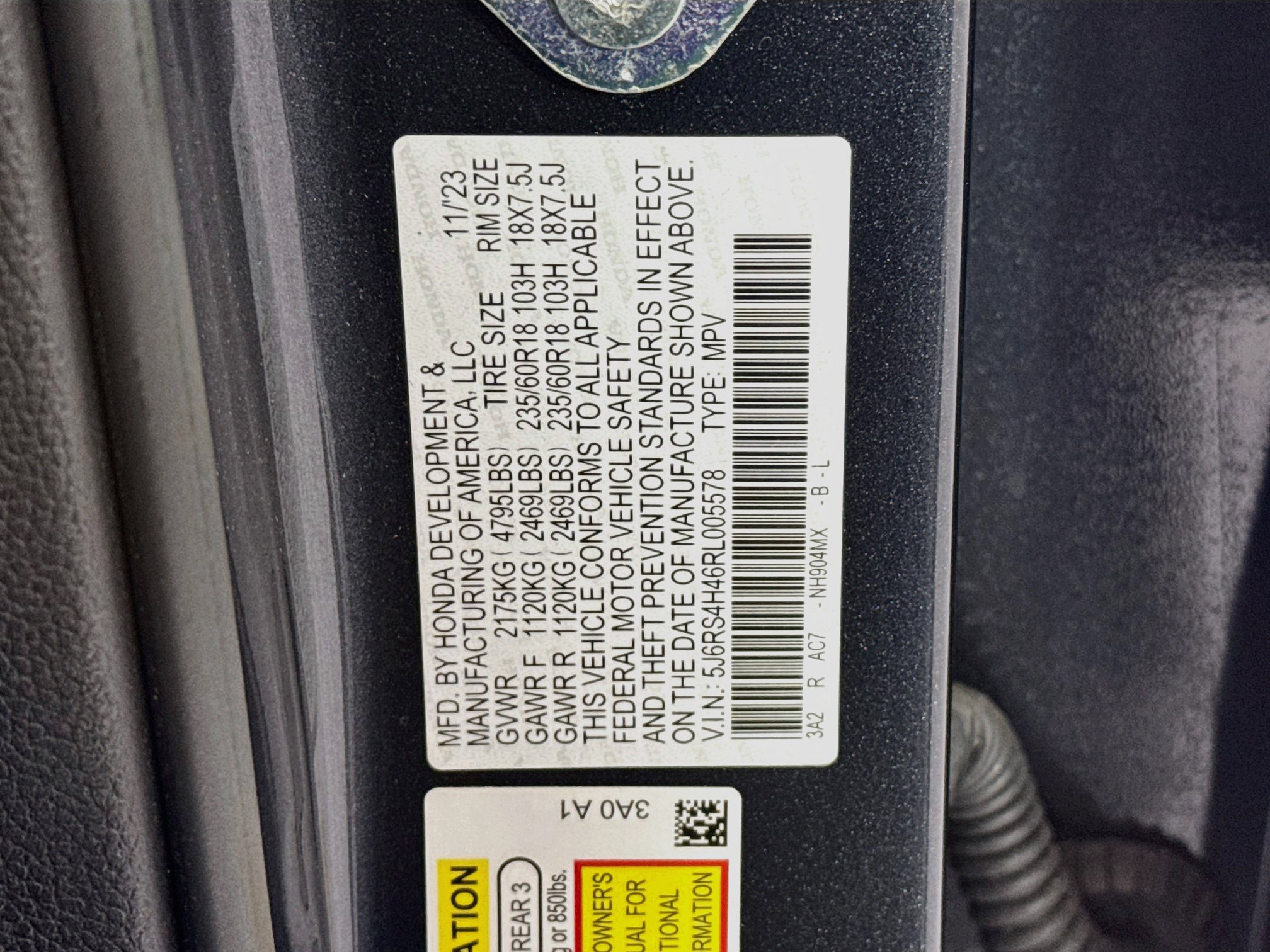 Certified 2024 Honda CR-V EX image 32