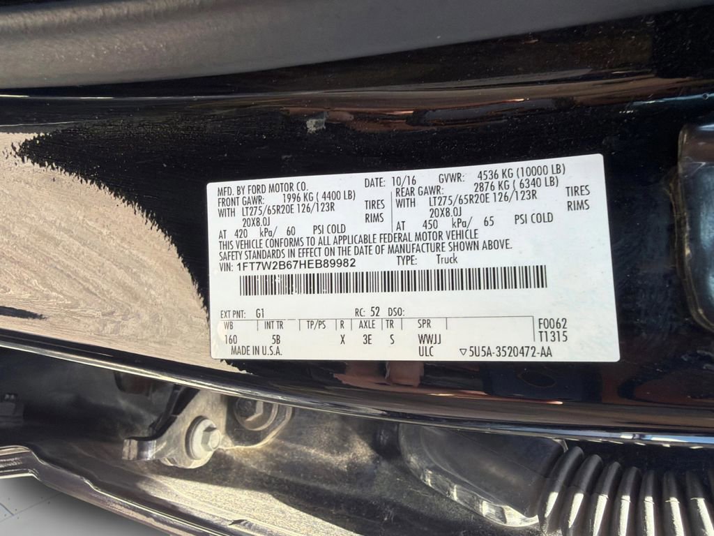 Used 2017 Ford F250 Lariat w/ Chrome Package AWD/4WD image 35