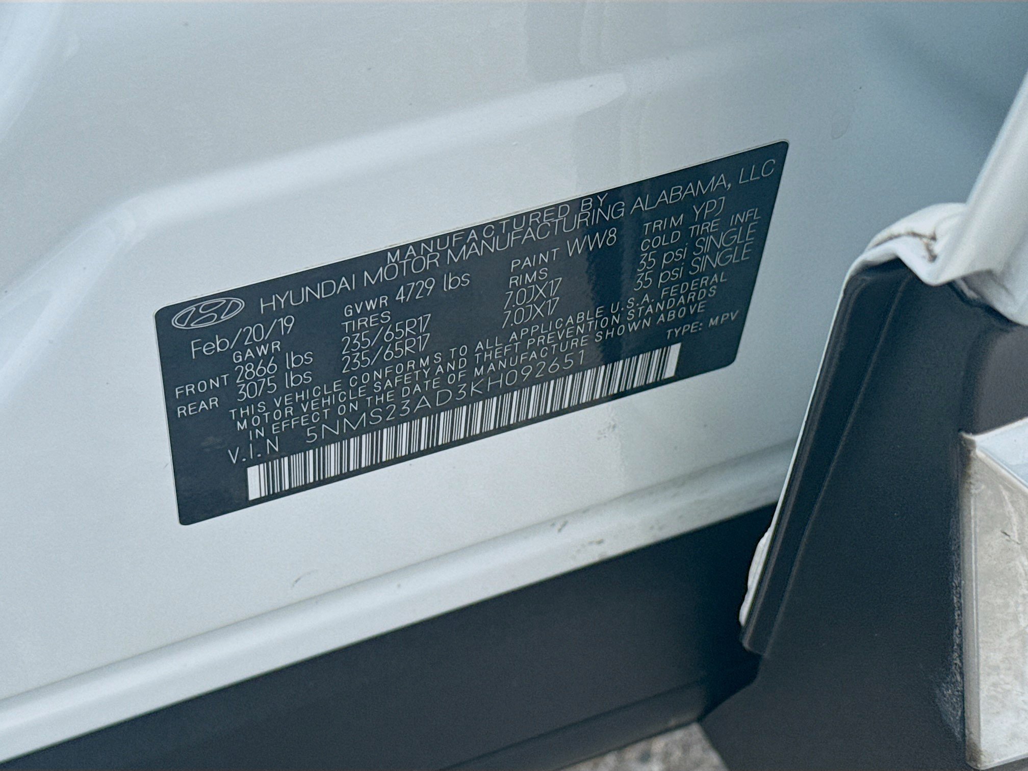 Used 2019 Hyundai Santa Fe SE FWD image 35