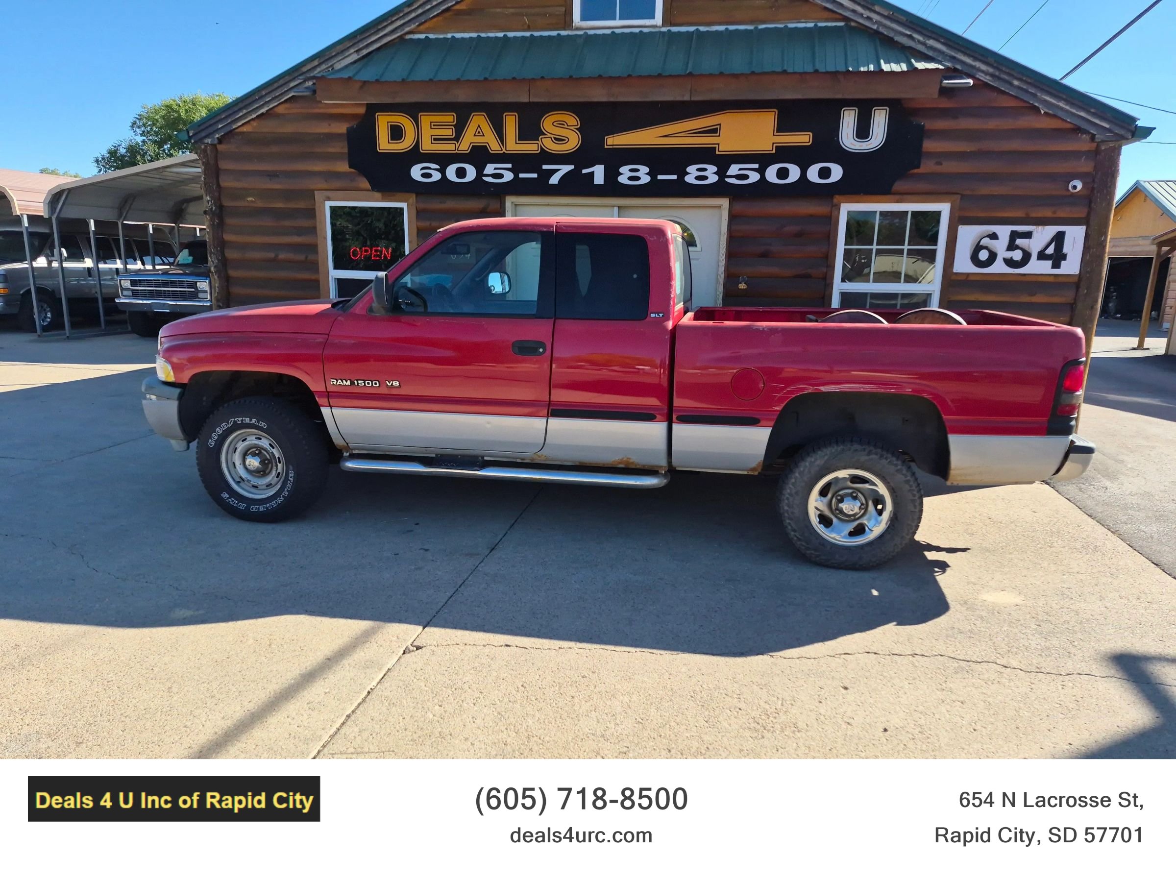 Used 1998 Dodge Ram 1500 Truck 4x4 Club Cab