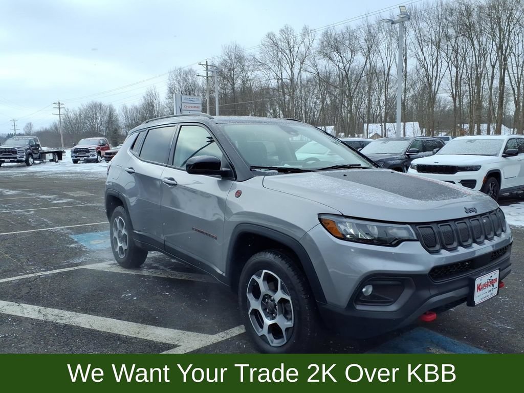 Used 2022 Jeep Compass Trailhawk w/ Sun and Sound Group AWD/4WD image 4