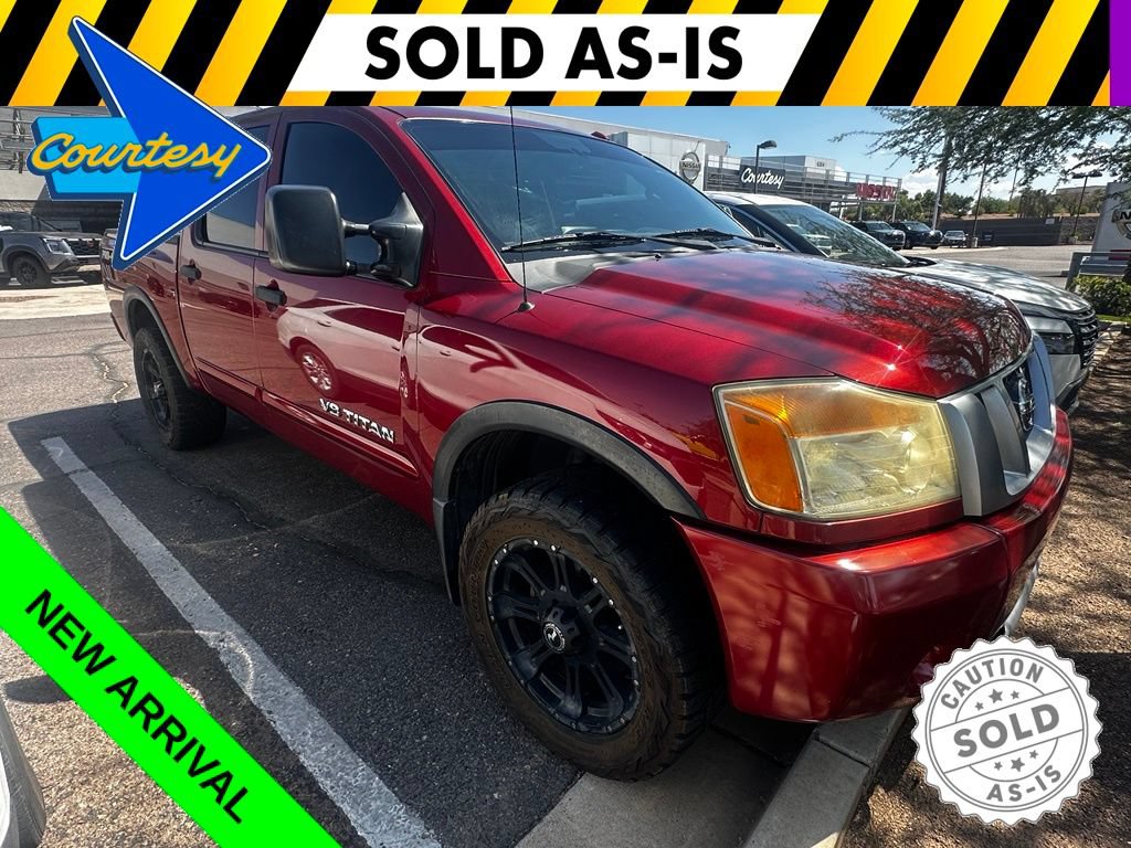 Used 2013 Nissan Titan PRO-4X w/ Pro-4x Premium Utility Pkg AWD/4WD image 1