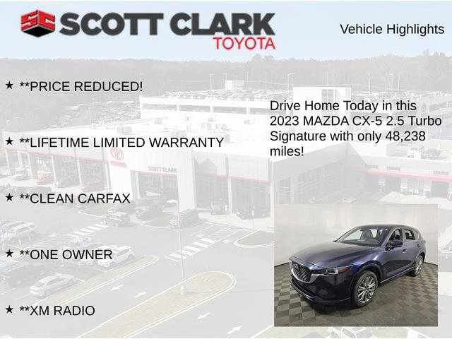 Used 2023 MAZDA CX-5 Signature AWD/4WD image 13