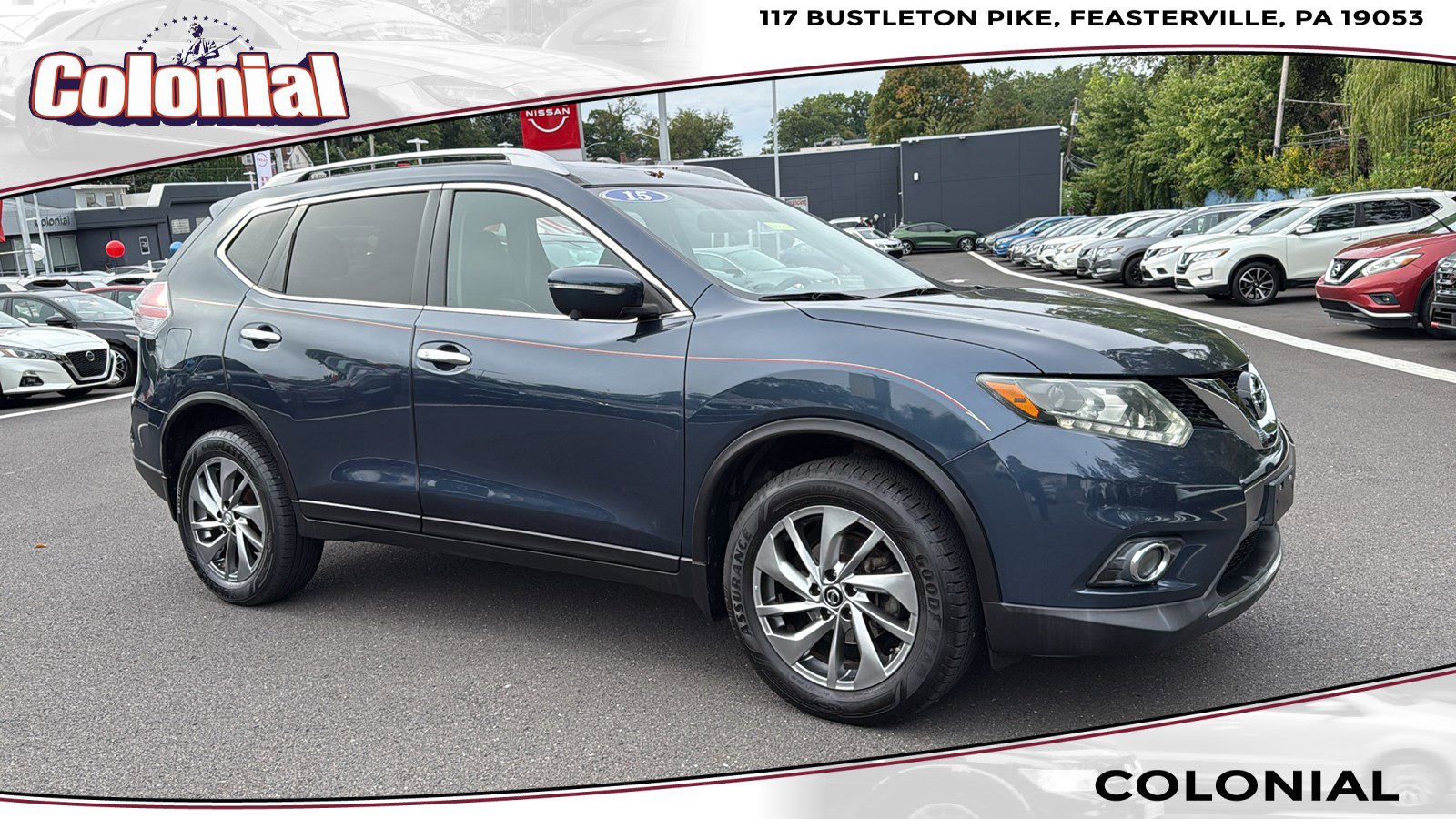 Used 2015 Nissan Rogue SL w/ SL Premium Package