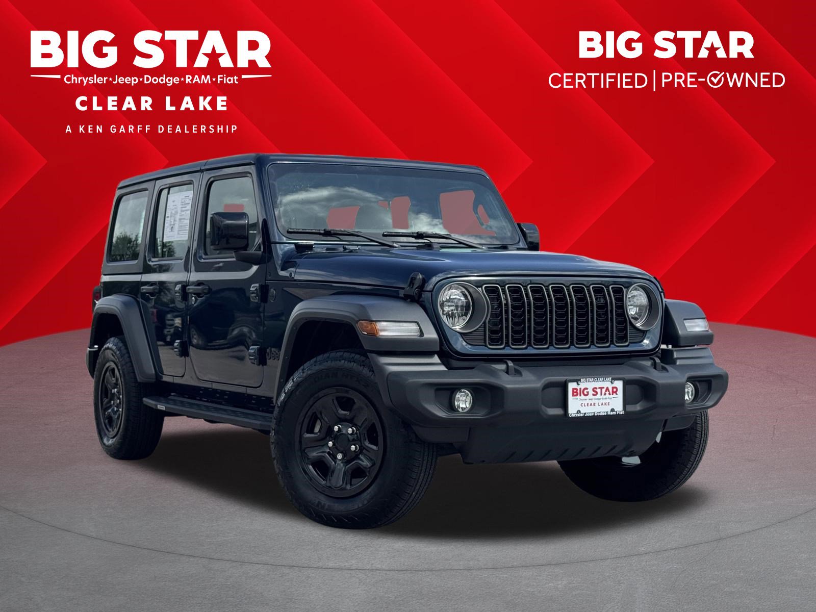 Used 2025 Jeep Wrangler Sport image 1