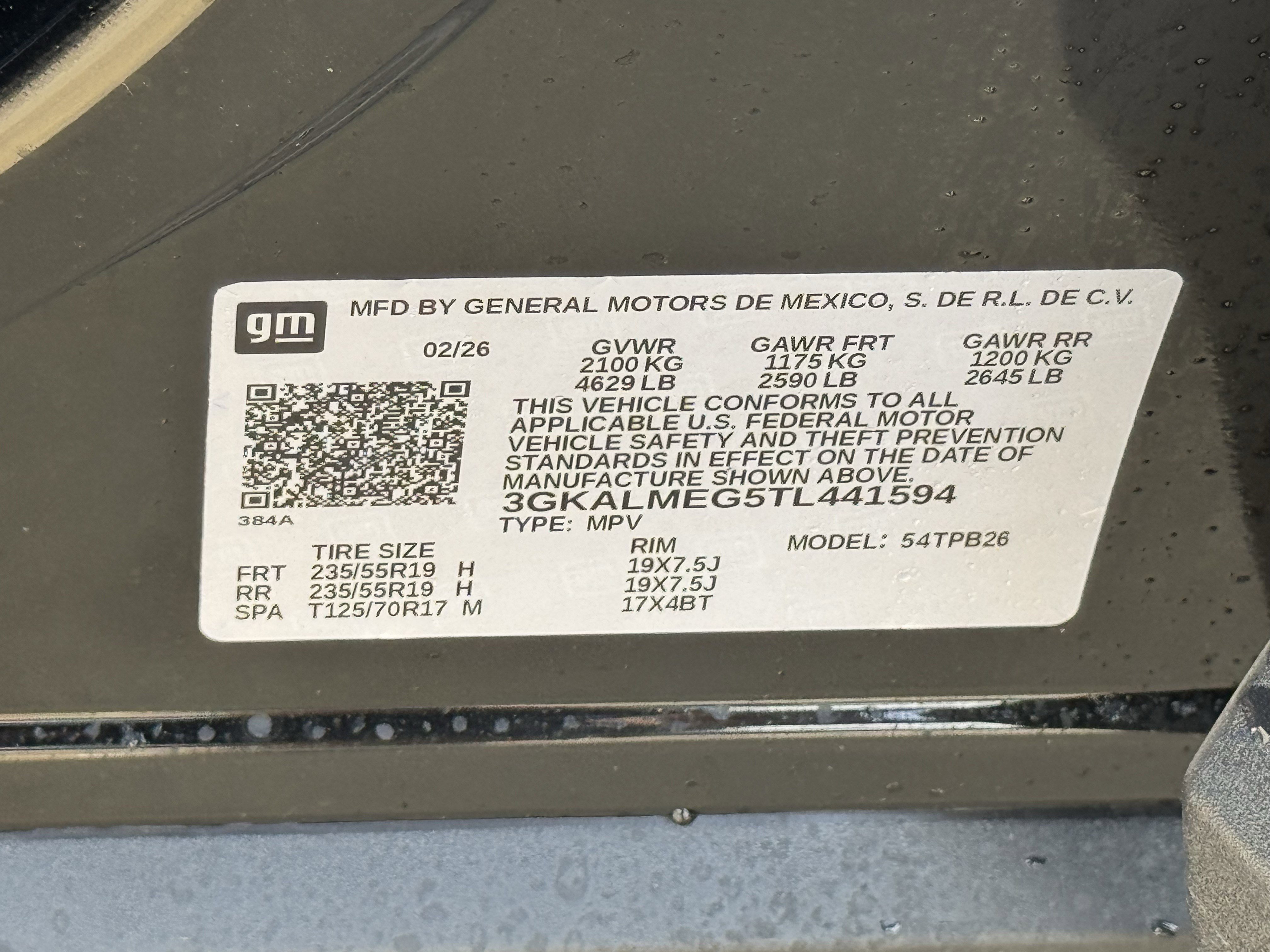 New 2026 GMC Terrain Elevation FWD image 23