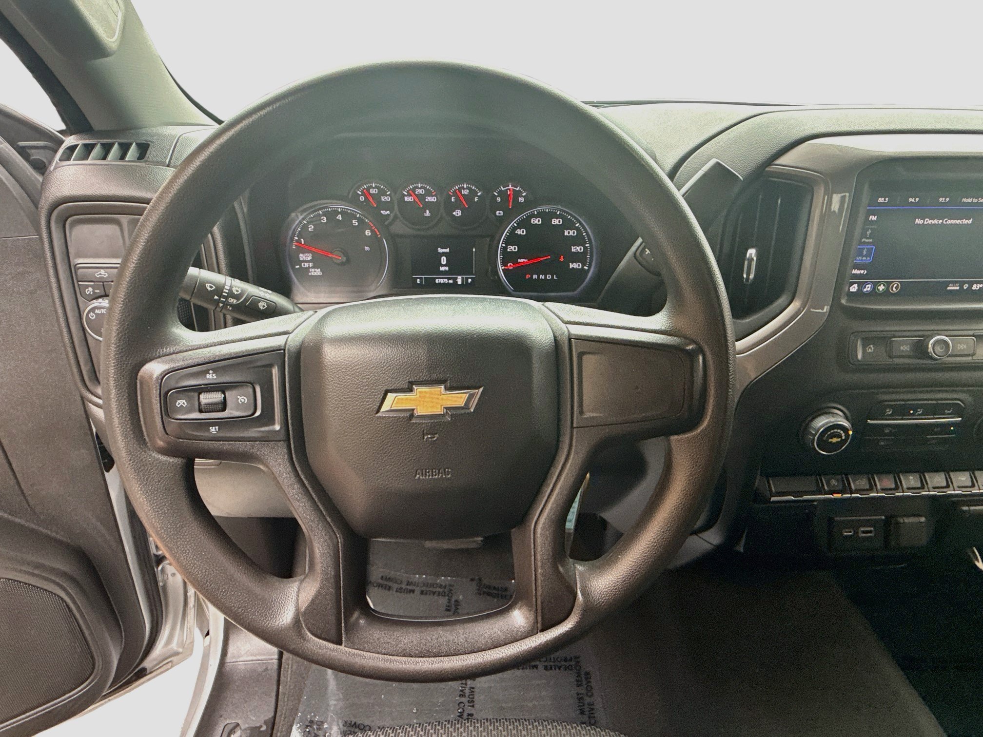 Used 2021 Chevrolet Silverado 1500 Custom w/ LPO, Blackout Package RWD image 10