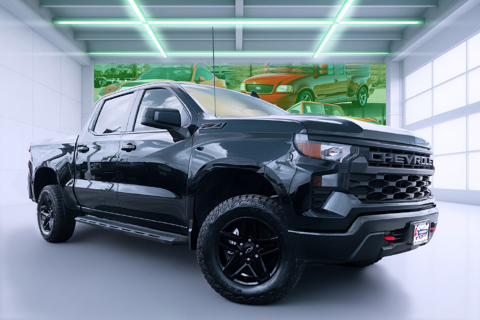 Used 2025 Chevrolet Silverado 1500 Custom Trail Boss w/ LPO, Dark Essentials Package