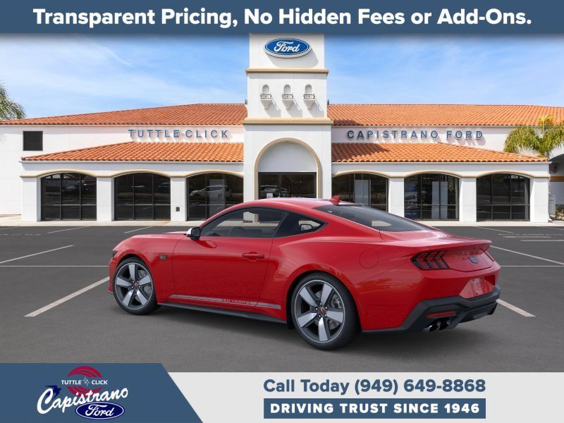 New 2025 Ford Mustang GT Premium w/ 60th Anniversary Package RWD image 4