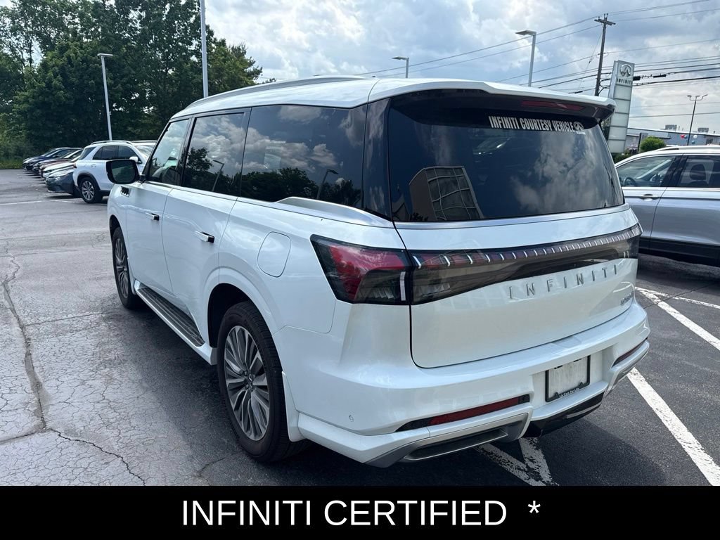 Certified 2026 INFINITI QX80 Luxe w/ Cargo Package AWD/4WD image 8