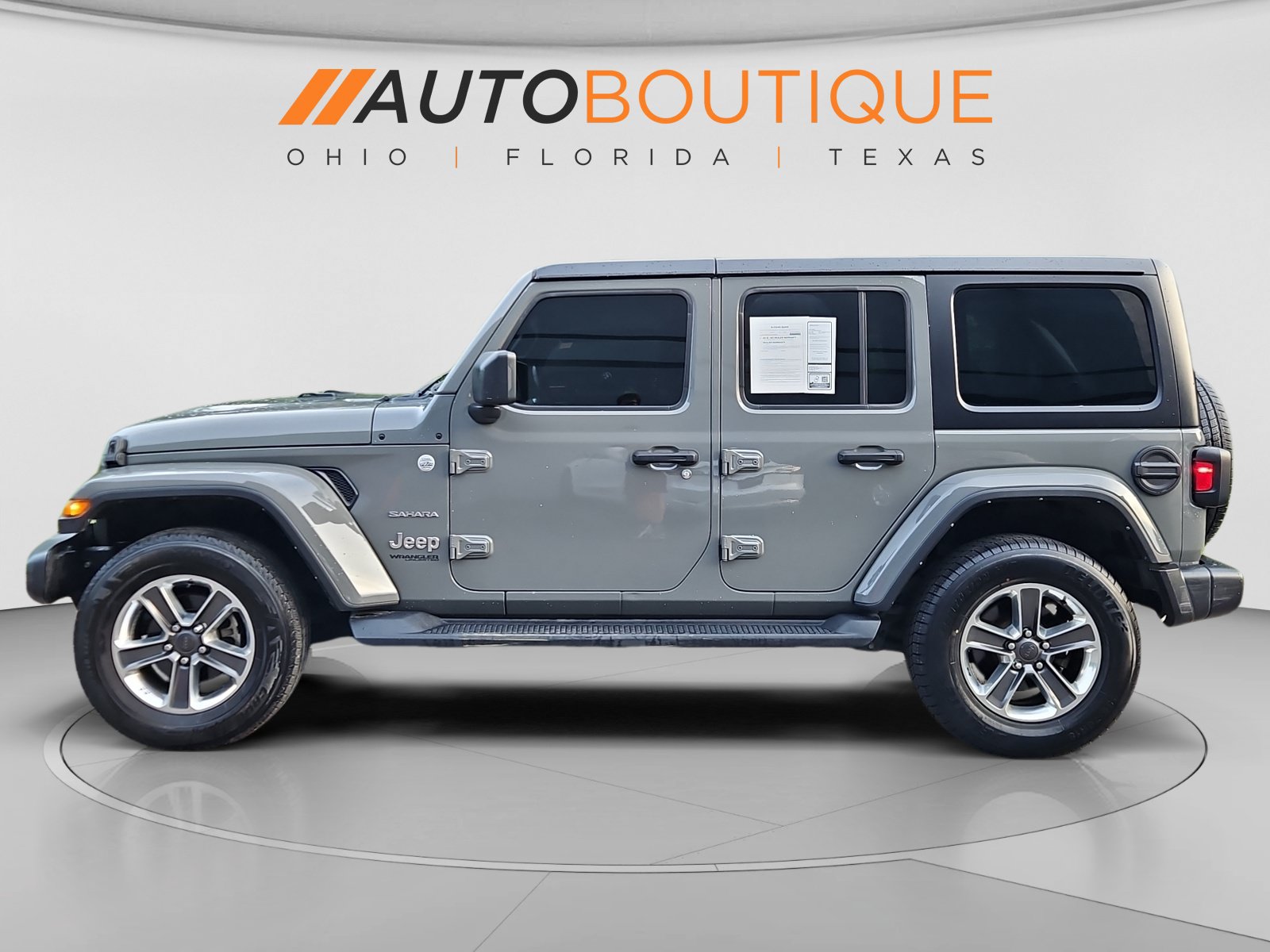 Used 2021 Jeep Wrangler Unlimited Sahara AWD/4WD image 2