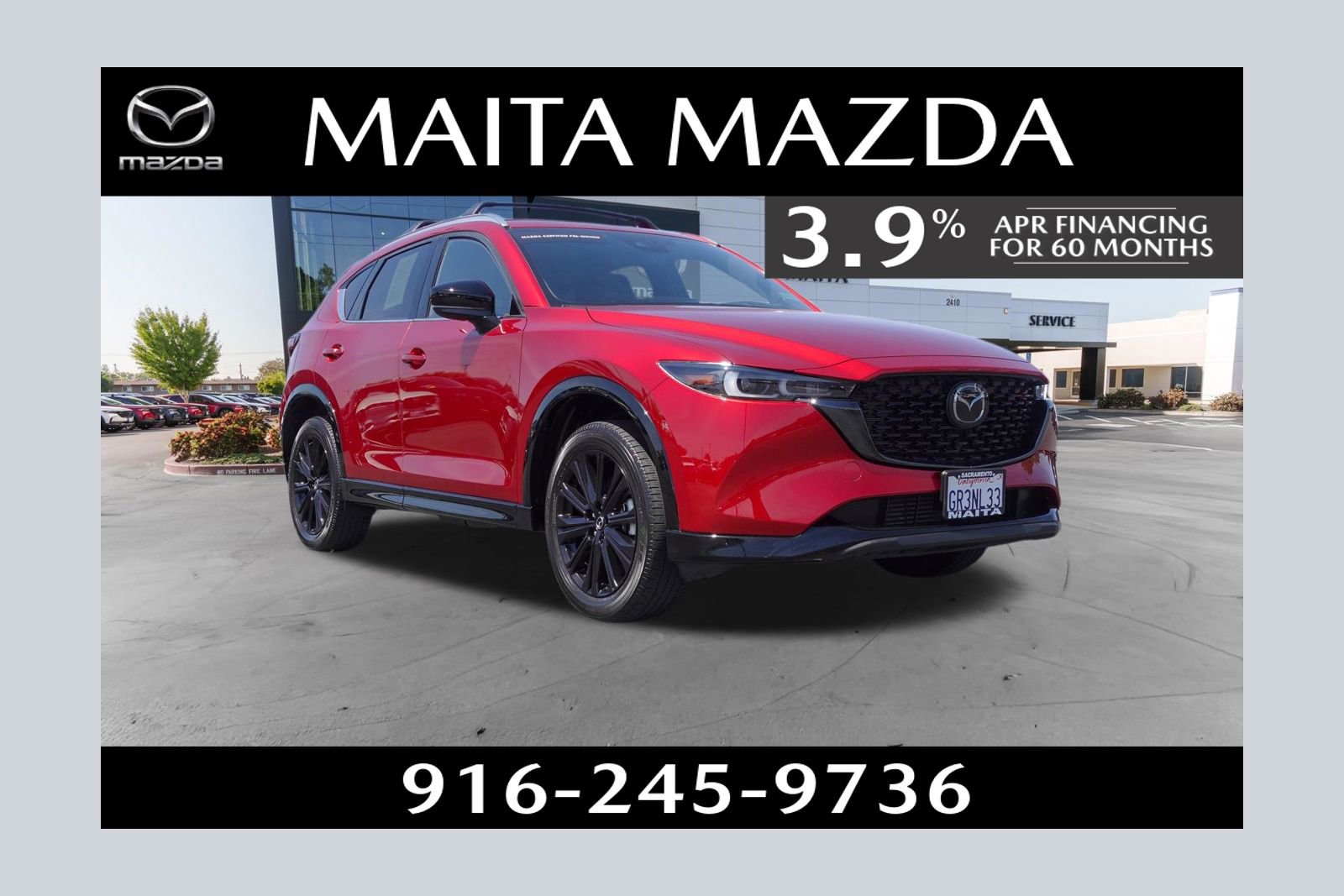 Certified 2023 MAZDA CX-5 AWD 2.5 Turbo