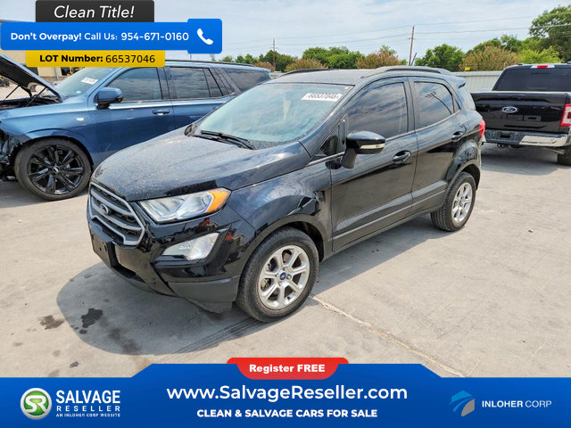 Used 2020 Ford EcoSport SE