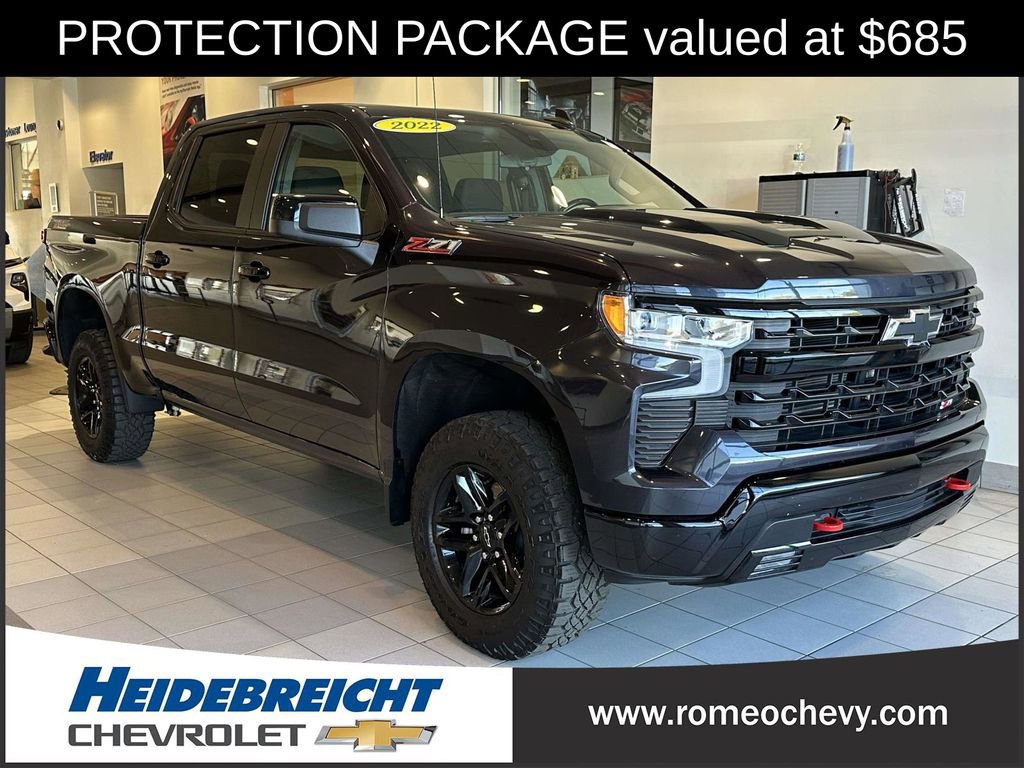 Used 2022 Chevrolet Silverado 1500 LT Trail Boss w/ Protection Package