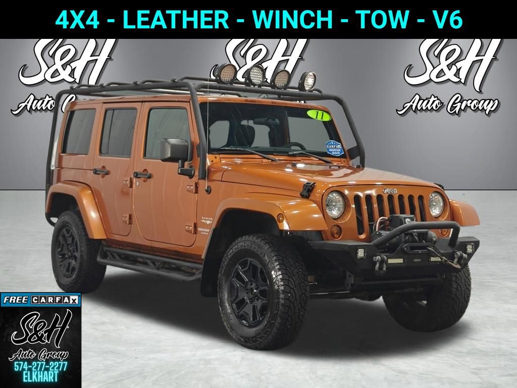 Used 2011 Jeep Wrangler Unlimited Sahara w/ Trailer Tow Group image 1