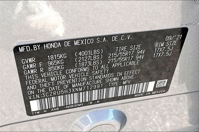 Used 2022 Honda HR-V LX image 18