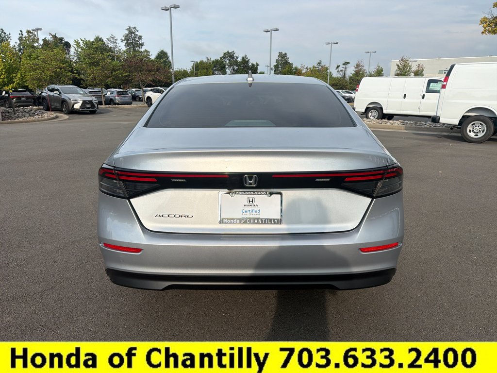 Certified 2025 Honda Accord LX image 6