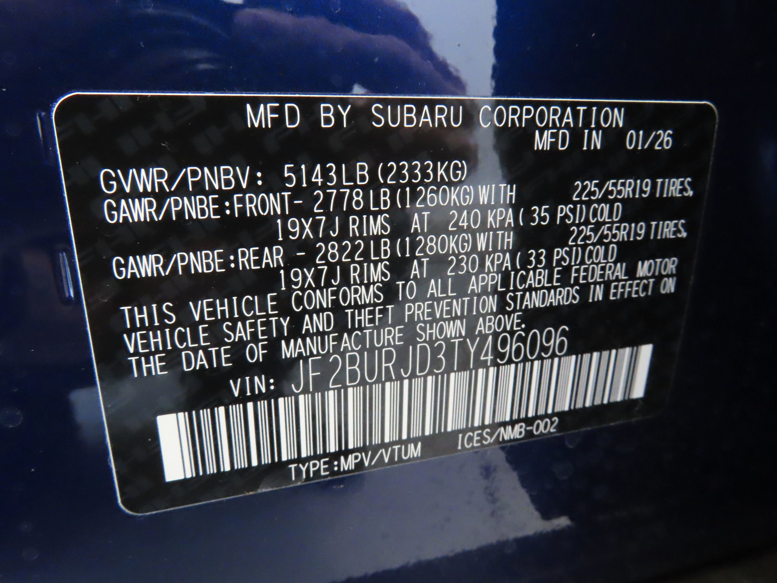 New 2026 Subaru Outback Touring XT AWD/4WD image 30