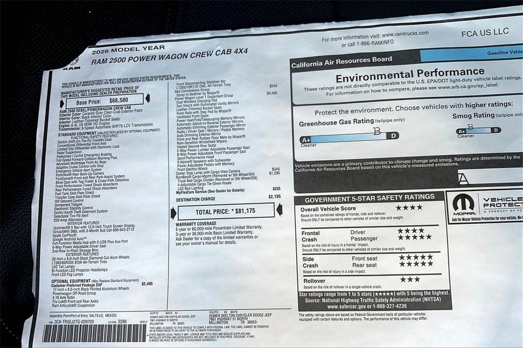 New 2026 RAM 2500 Rebel image 14