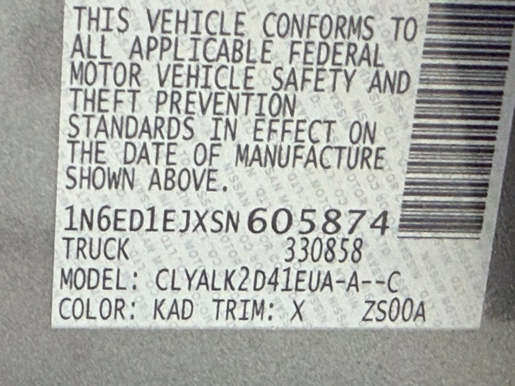 Used 2025 Nissan Frontier Pro-X RWD image 39