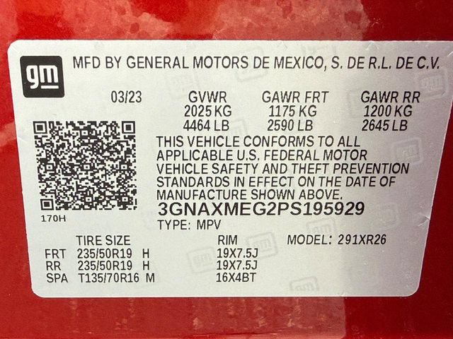 Used 2023 Chevrolet Equinox RS FWD image 32