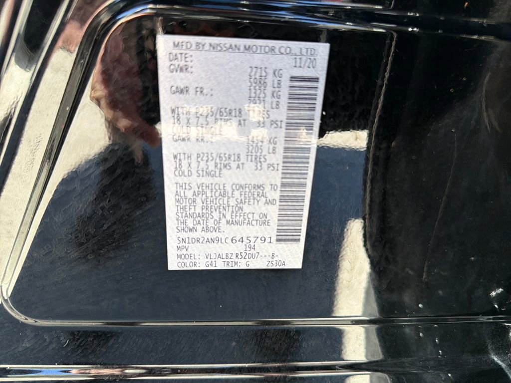 Used 2020 Nissan Pathfinder S image 33