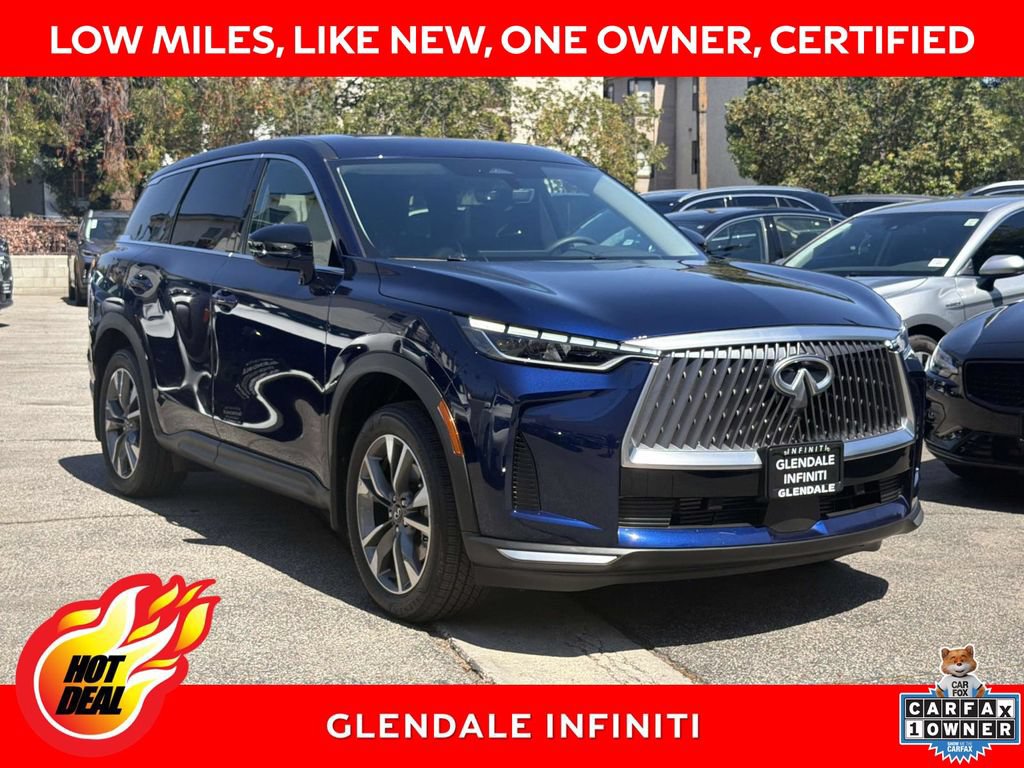 Certified 2026 INFINITI QX60 Pure w/ Cargo Package FWD image 1