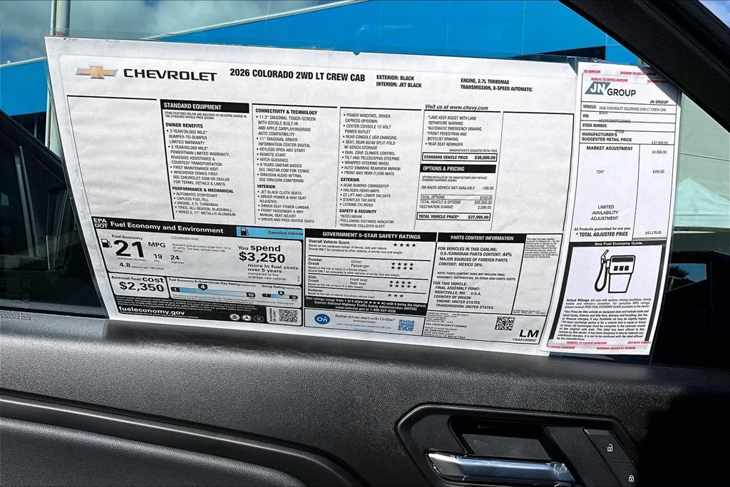 New 2026 Chevrolet Colorado LT RWD image 16