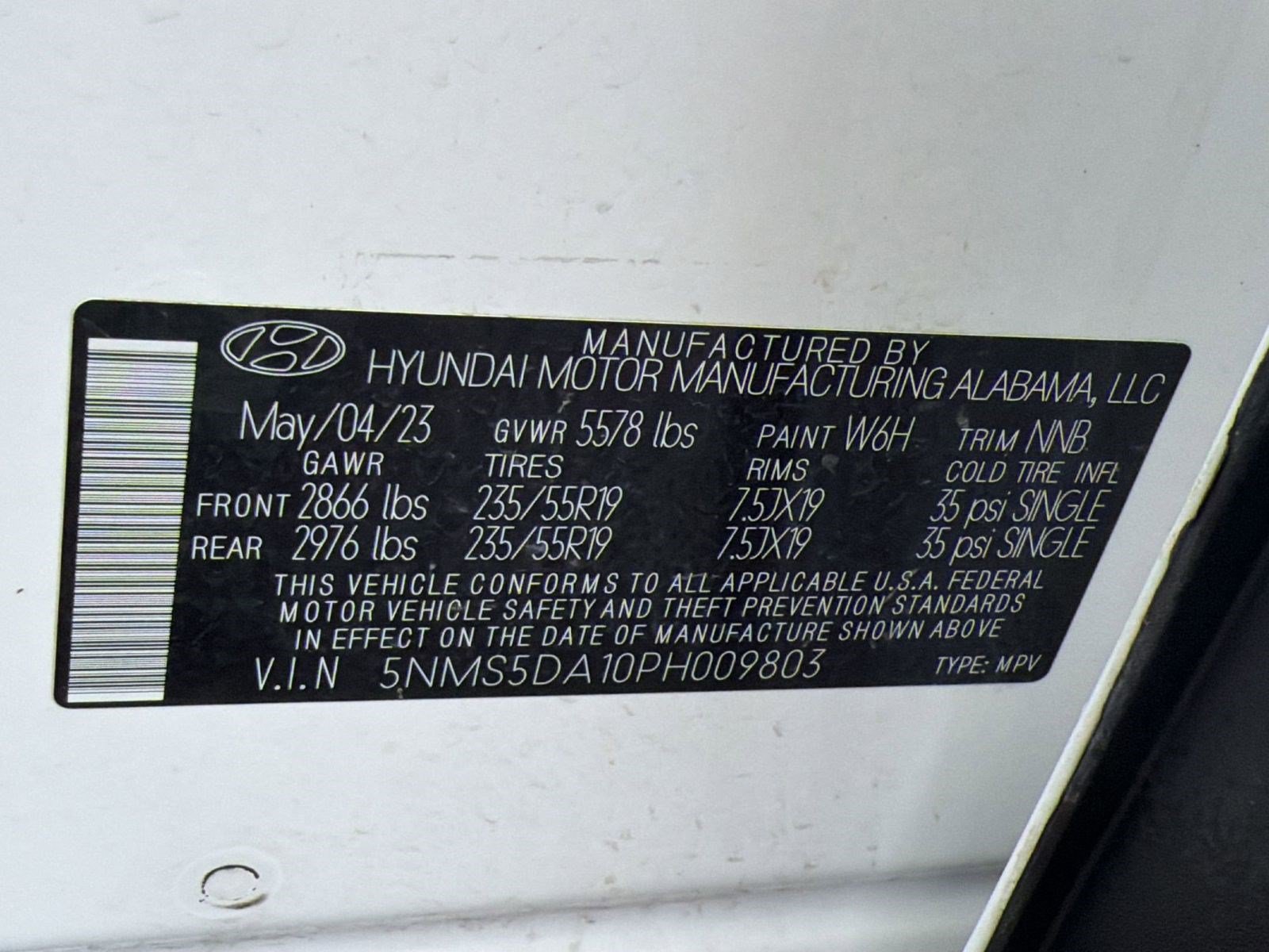 Used 2023 Hyundai Santa Fe Limited w/ Cargo Package AWD/4WD image 18