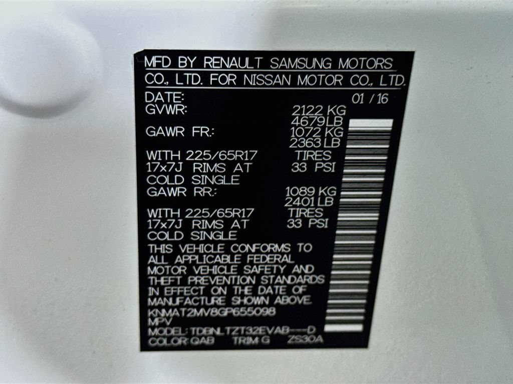 Used 2016 Nissan Rogue SV w/ SV Premium Package AWD/4WD image 35