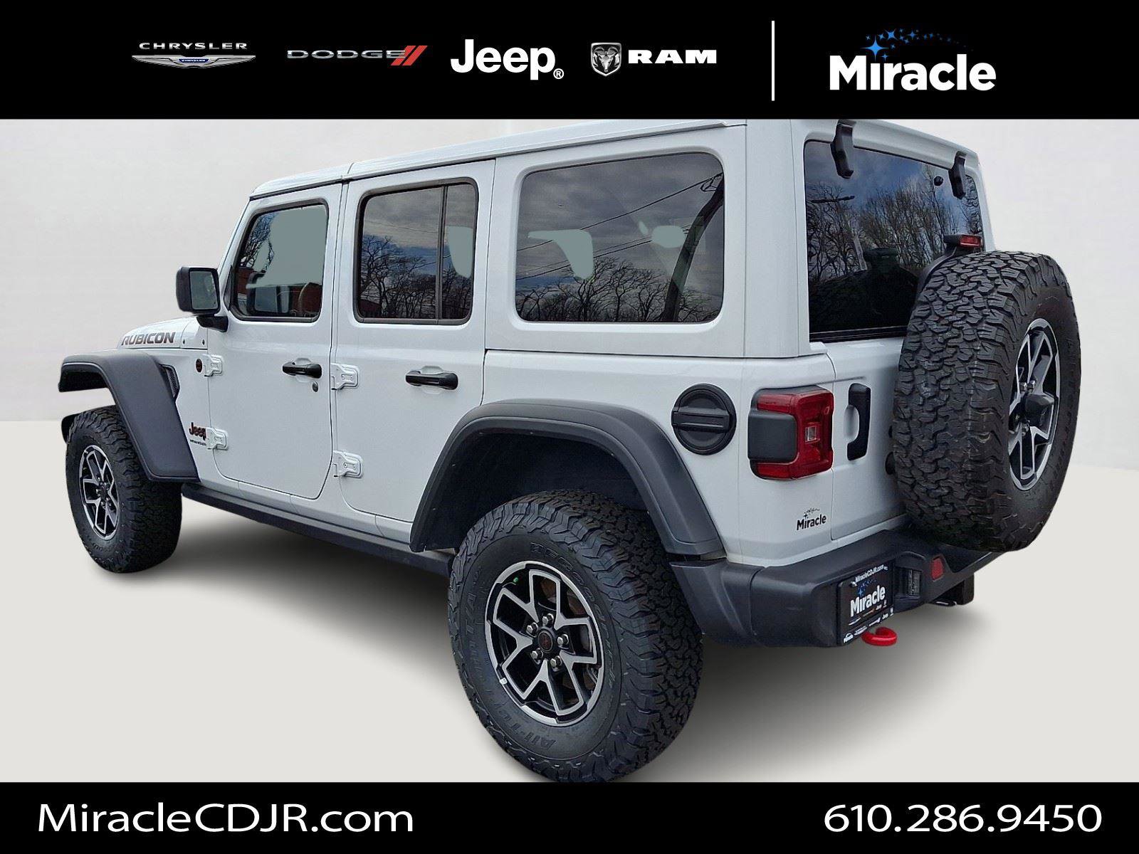 Certified 2025 Jeep Wrangler Unlimited Rubicon w/ Convenience Group image 4