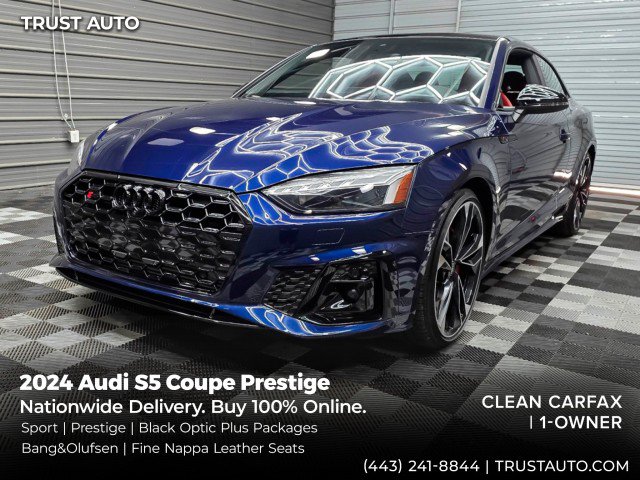 Used 2024 Audi S5 Prestige AWD/4WD image 1