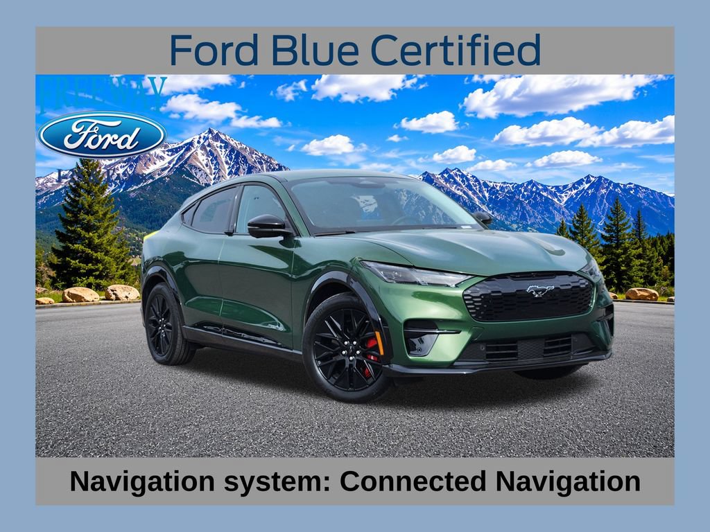 Certified 2025 Ford Mustang Mach-E Premium w/ Sport Appearance Package AWD/4WD 360° Tour