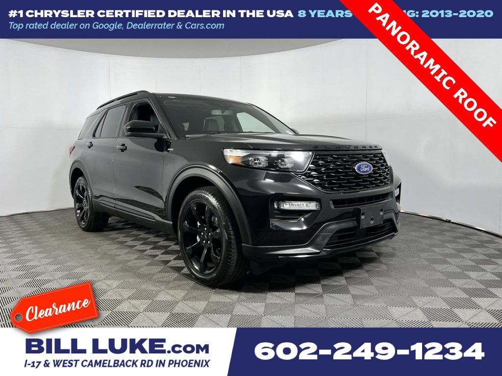 Used 2024 Ford Explorer ST-Line w/ Class IV Trailer Tow Package