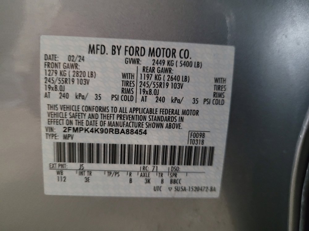 Used 2024 Ford Edge Titanium image 33